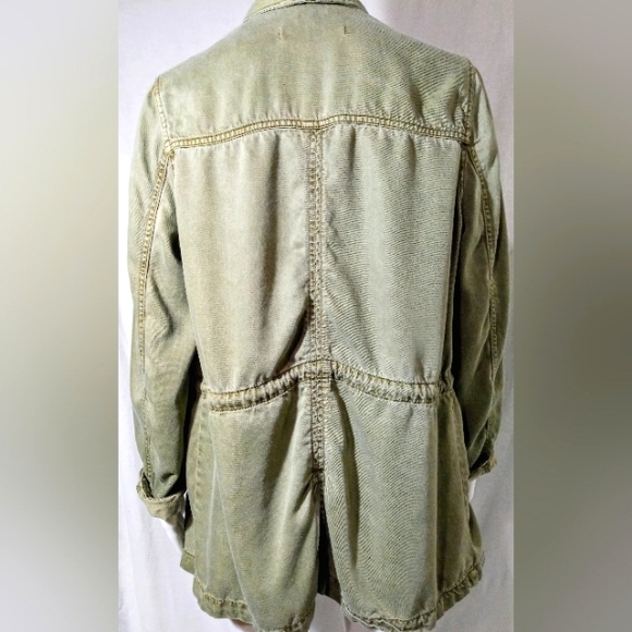 Max Jeans Tencel Draped Utility Jacket - Picture 2 of 6